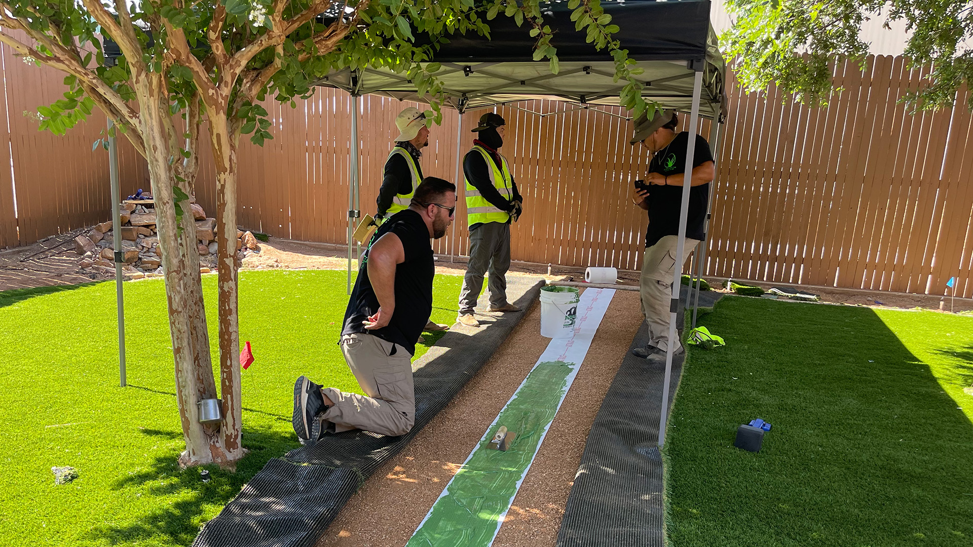 Specialized Training for Flawless Artificial Grass Installations